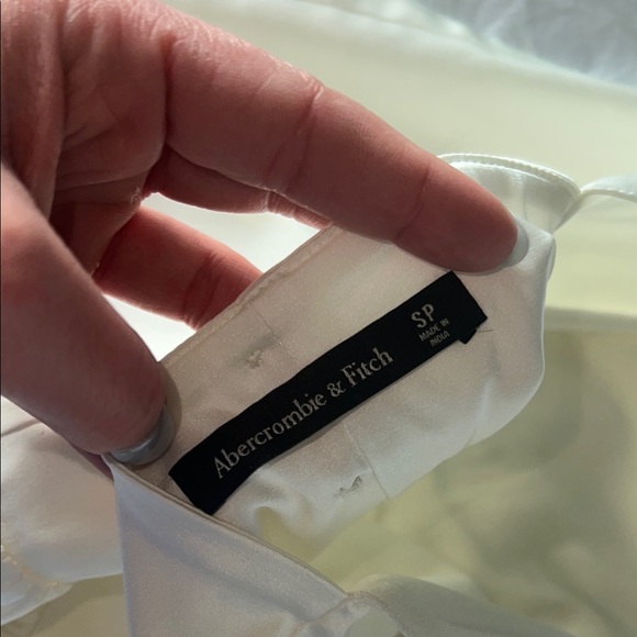 Abercrombie High-Neck Bubble Hem Mini Dress - Picture 4 of 4